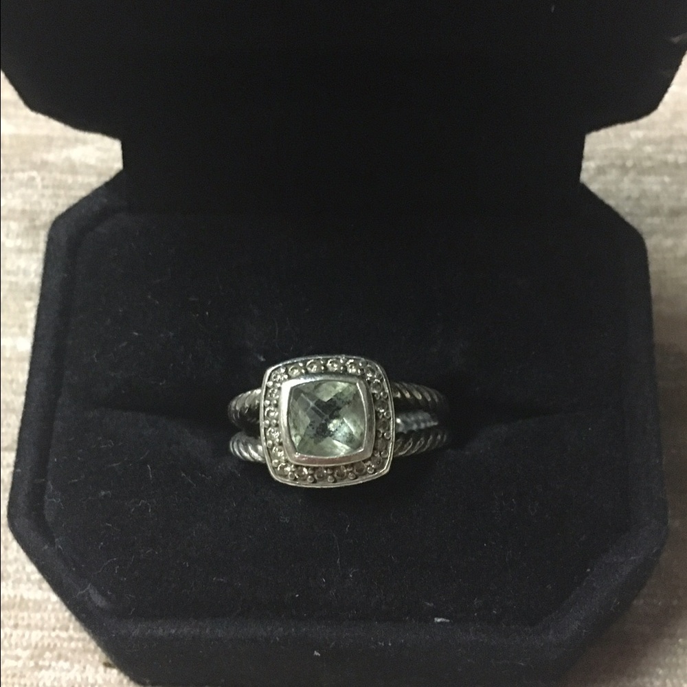 David Yurman, Prasiolite ring